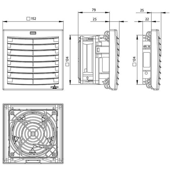 01881.0-00 FPO VENTILATORE CON FILTRO PLUS - DC LINE - immagine 2